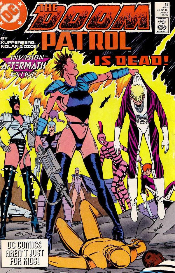 Doom Patrol #18 cover