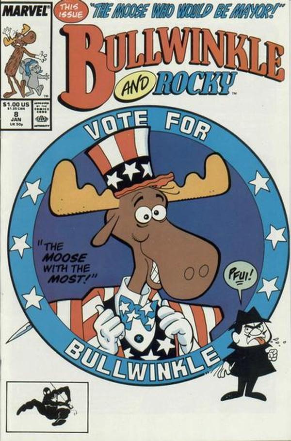 Bullwinkle and Rocky #8 cover