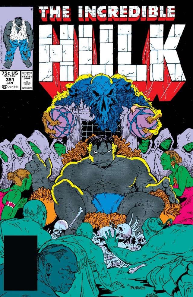 The Incredible Hulk #351 cover