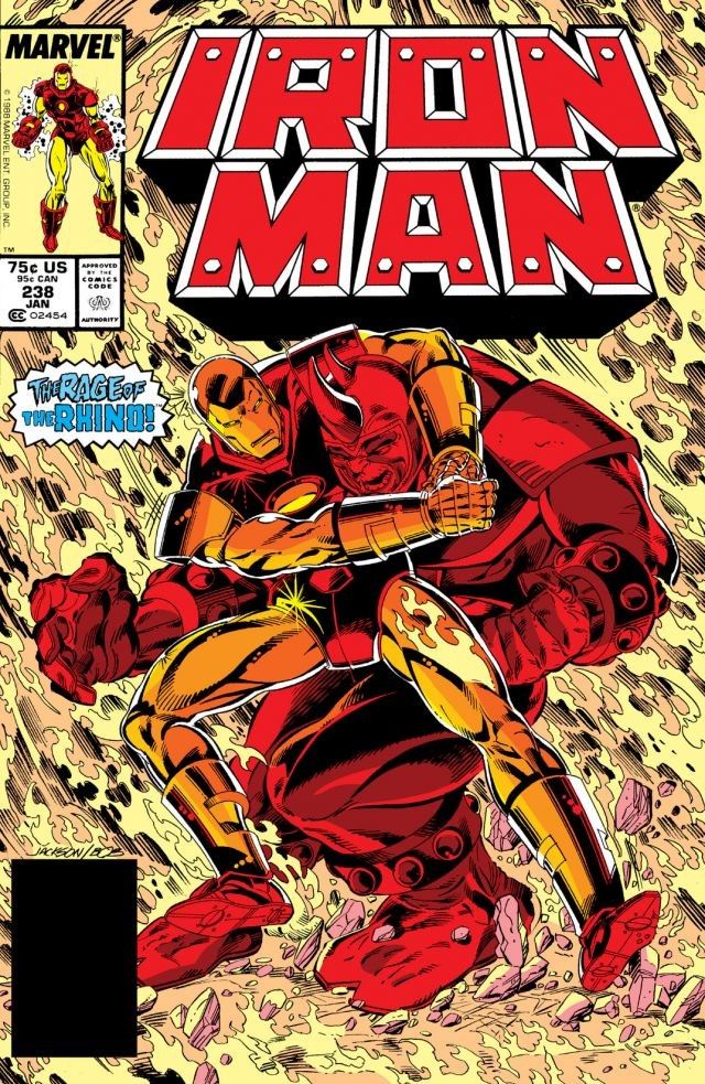 Iron Man #238 cover