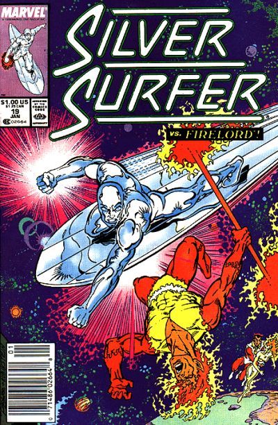 Silver Surfer #19 cover