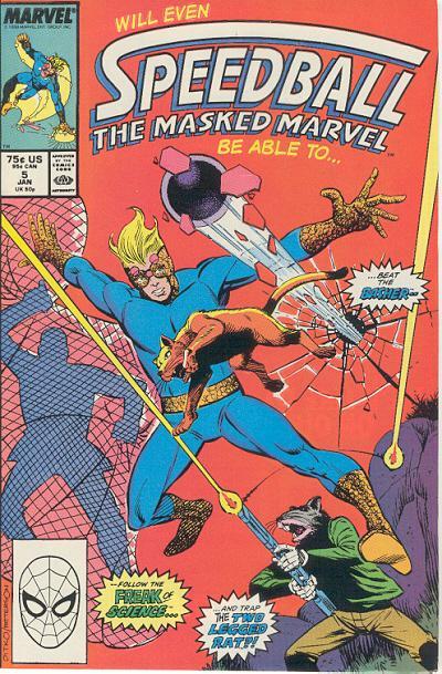 Speedball #5 cover