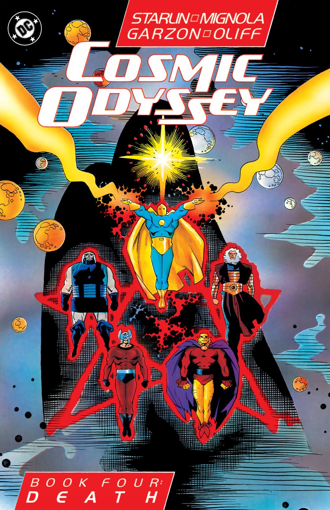Cosmic Odyssey #4 cover