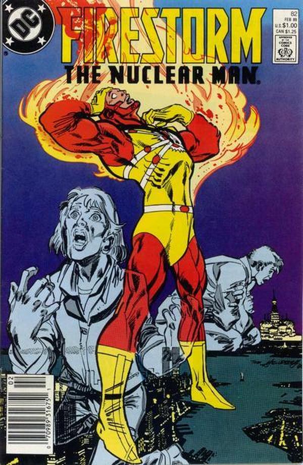 Firestorm the Nuclear Man #82 cover