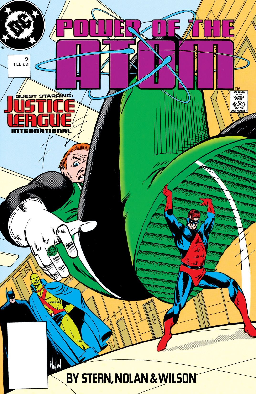 Power of the Atom #9 cover