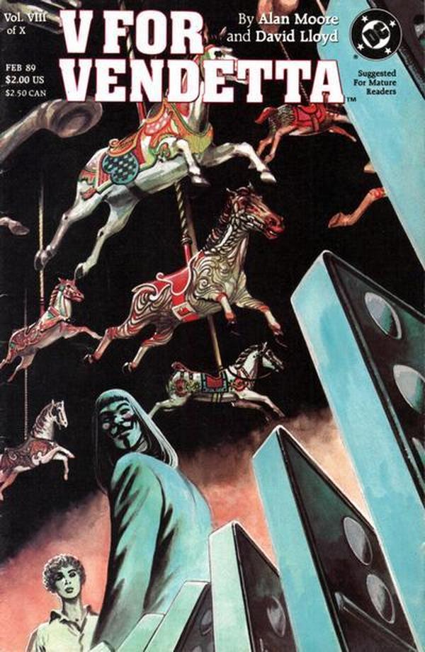 V for Vendetta #8 cover