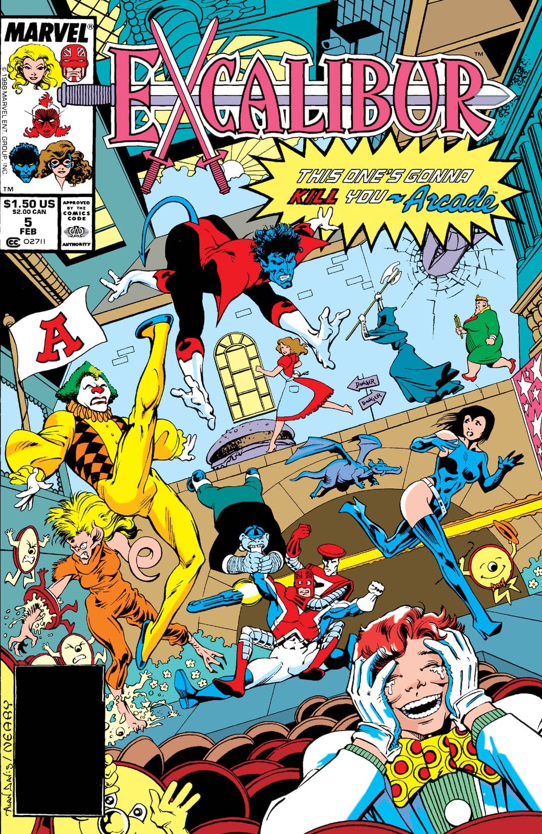 Excalibur #5 cover