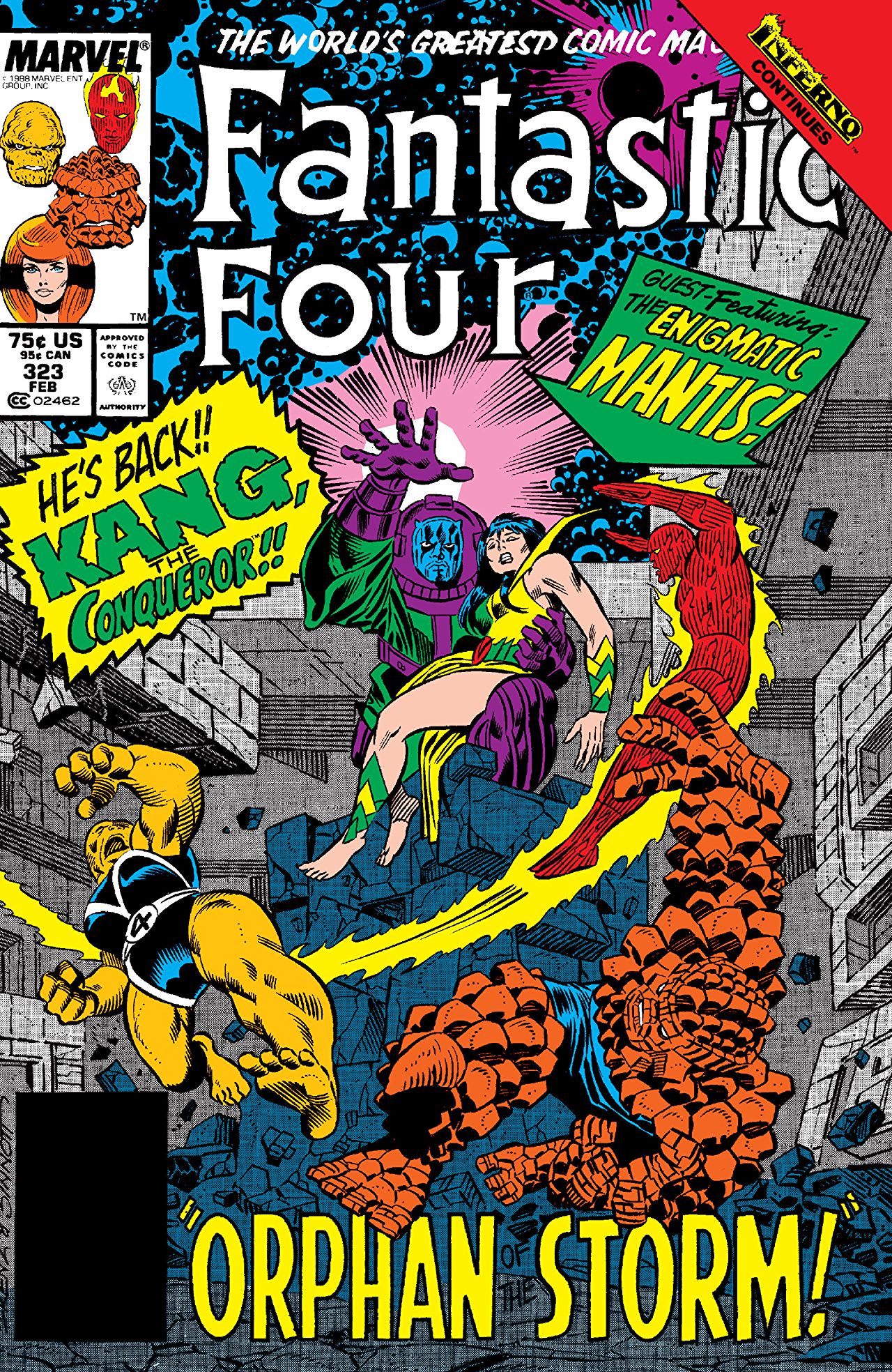 Fantastic Four #323 cover