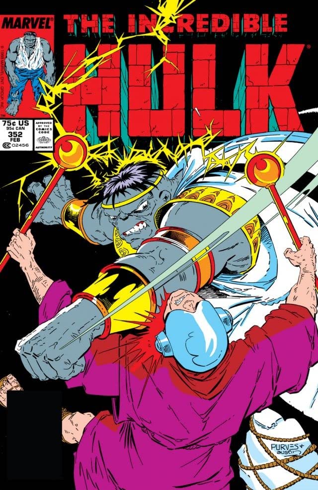The Incredible Hulk #352 cover