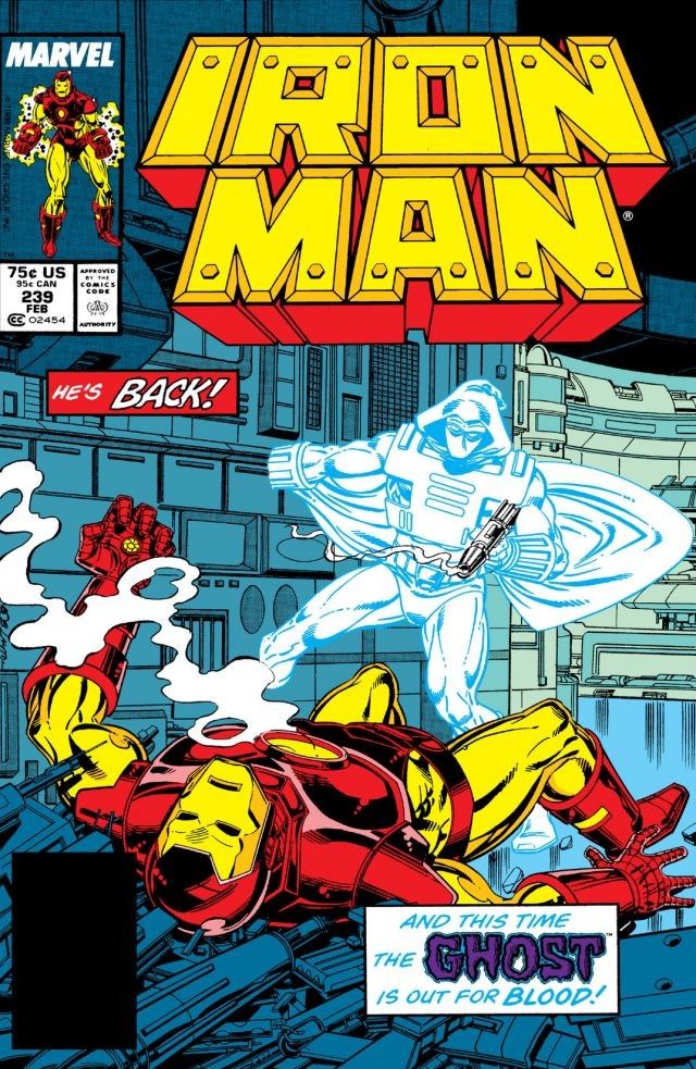 Iron Man #239 cover