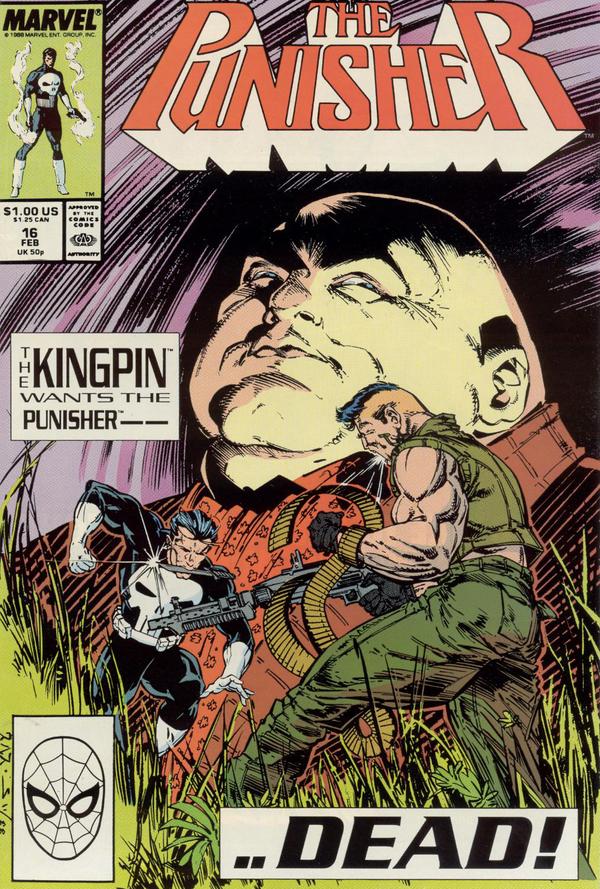 The Punisher #16 cover