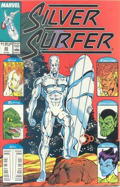 Silver Surfer #20 cover