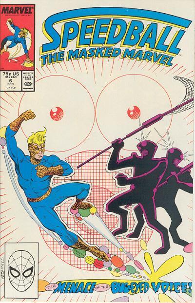 Speedball #6 cover