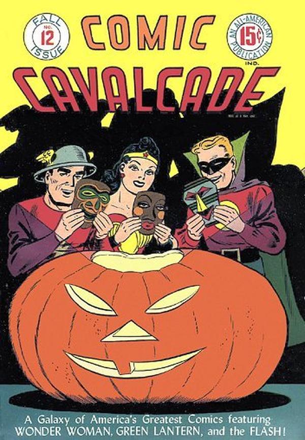 Comic Cavalcade #12 cover