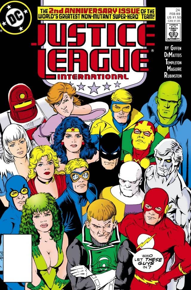 Justice League International #24 cover