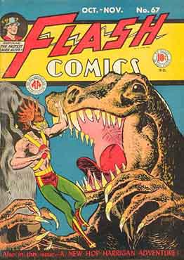 Flash Comics #67 cover