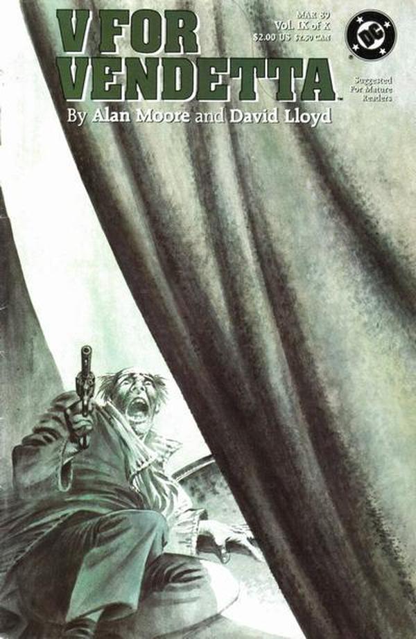 V for Vendetta #9 cover