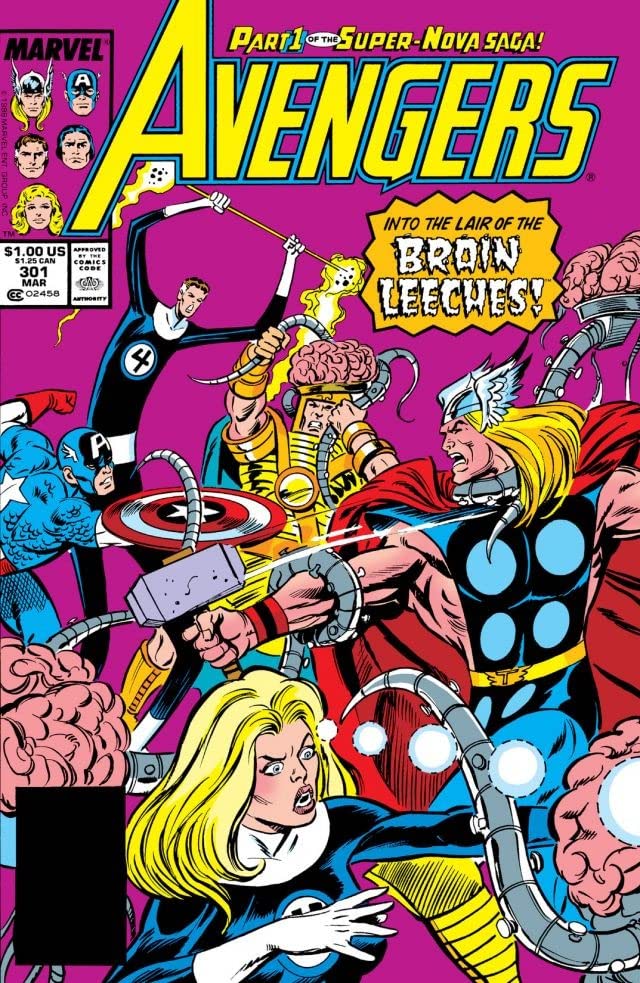 The Avengers #301 cover