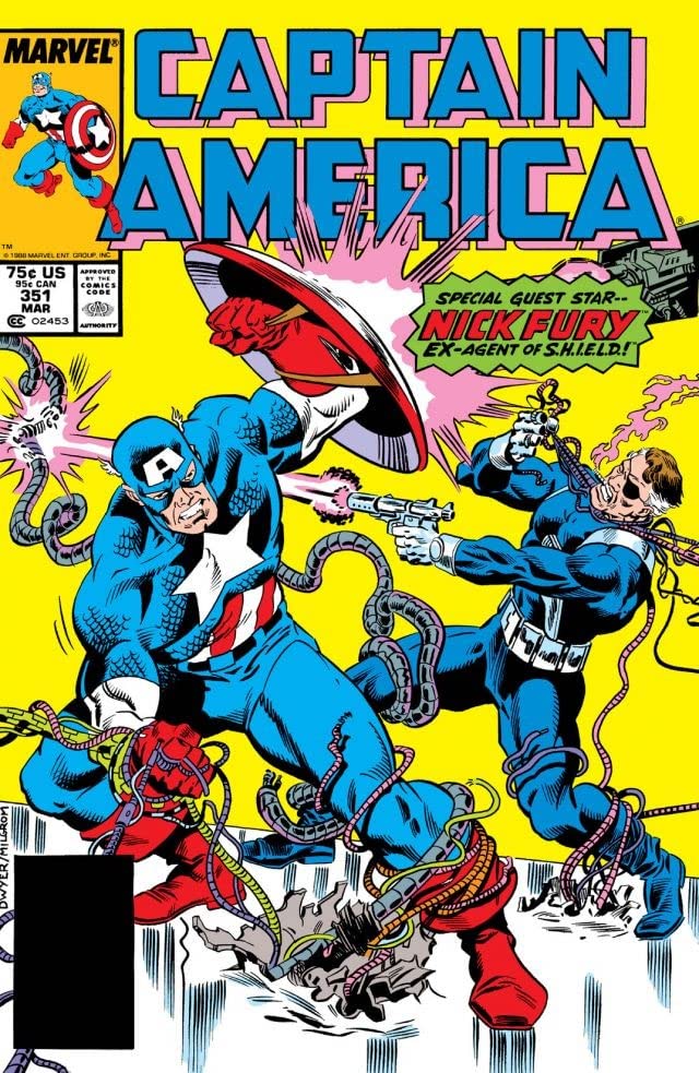 Captain America #351 cover