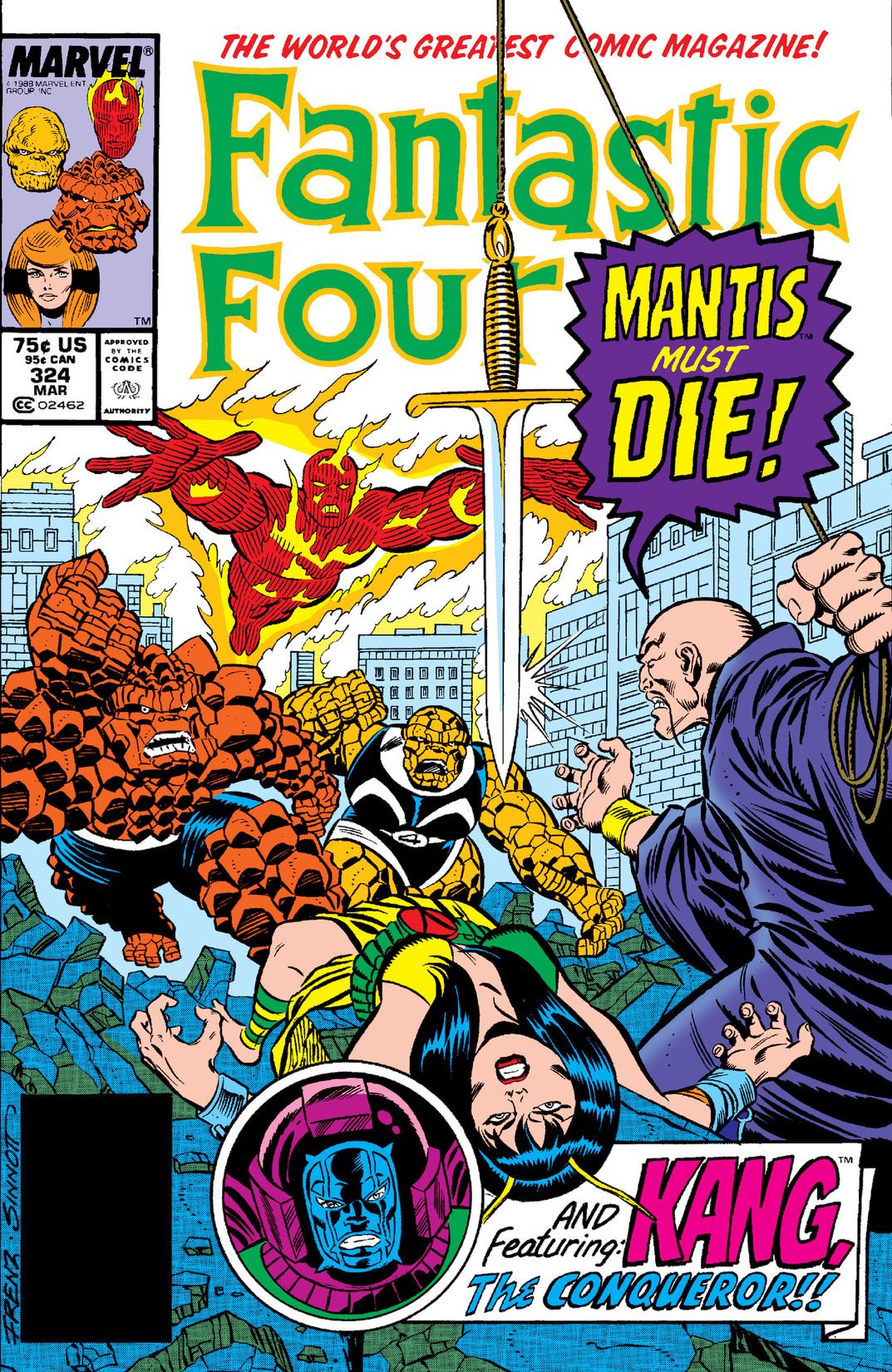 Fantastic Four #324 cover