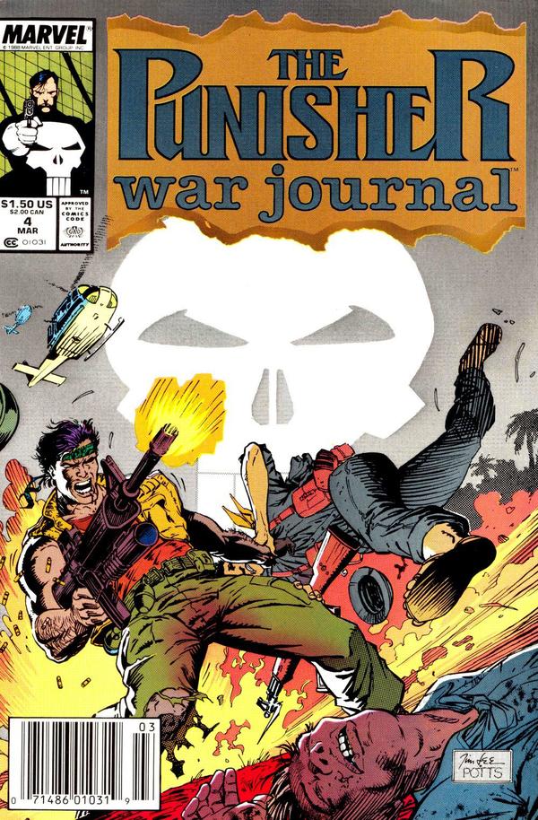 The Punisher War Journal #4 cover