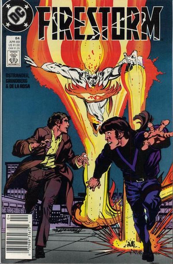 Firestorm the Nuclear Man #84 cover