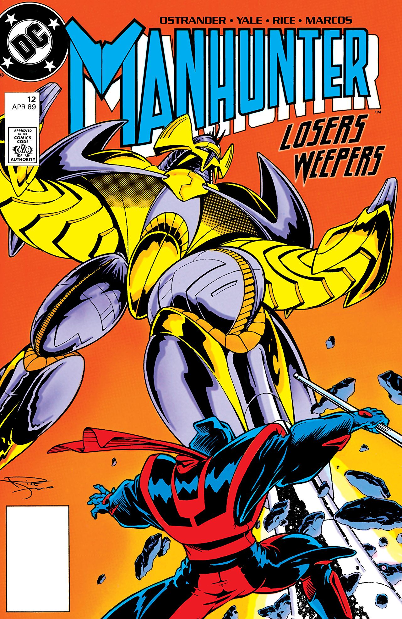 Manhunter #12 cover