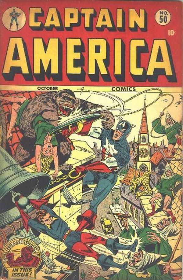 Captain America Comics #50 cover