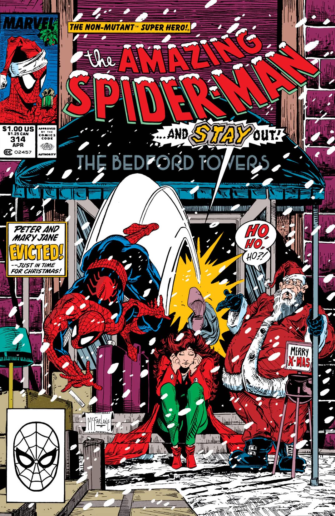 The Amazing Spider-Man #314 cover