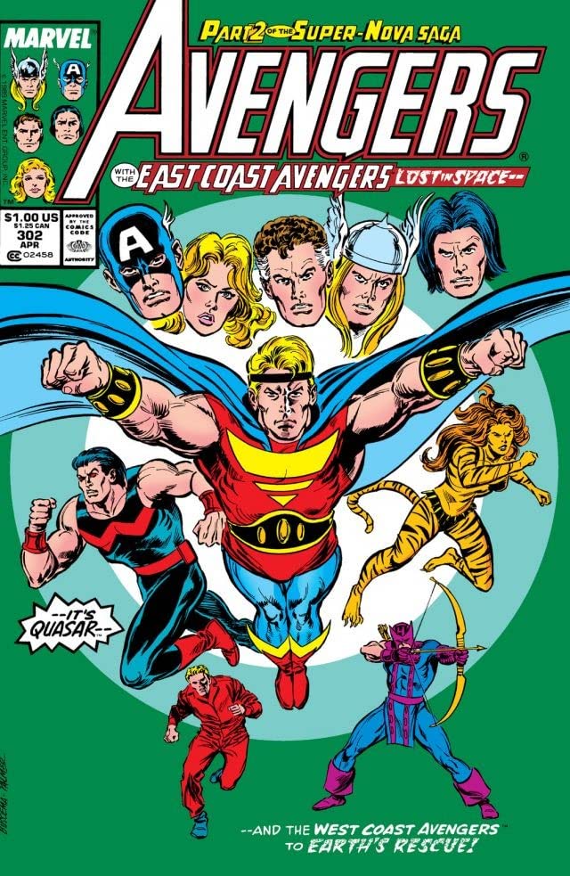 The Avengers #302 cover