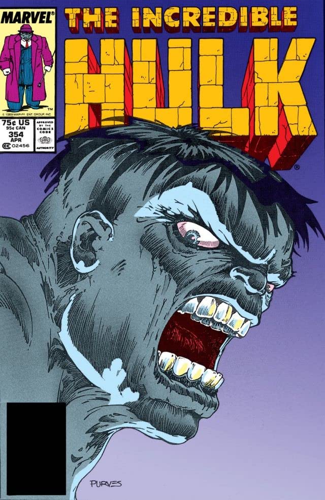 The Incredible Hulk #354 cover