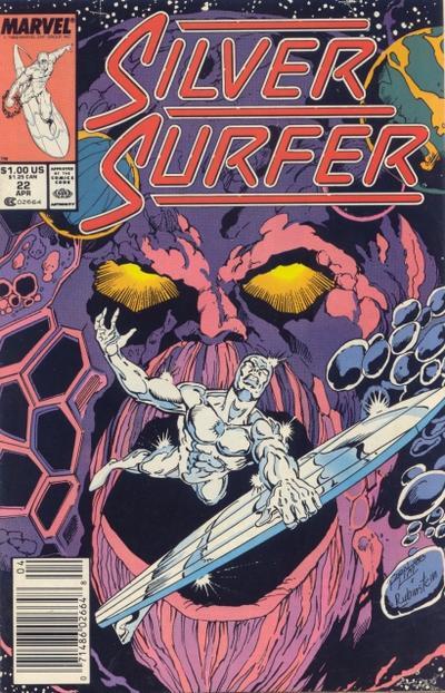 Silver Surfer #22 cover