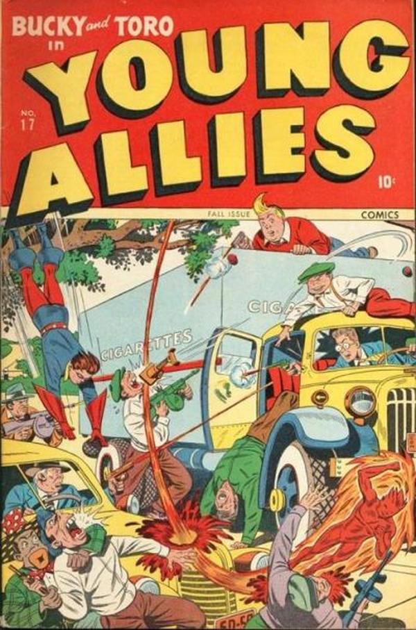 Young Allies #17 cover