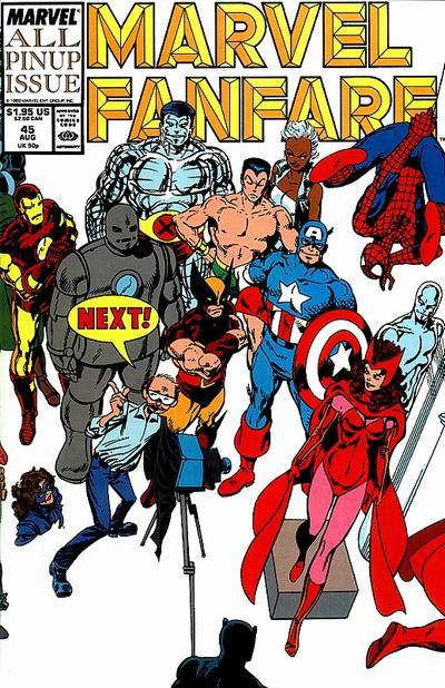 Marvel Fanfare #45 cover