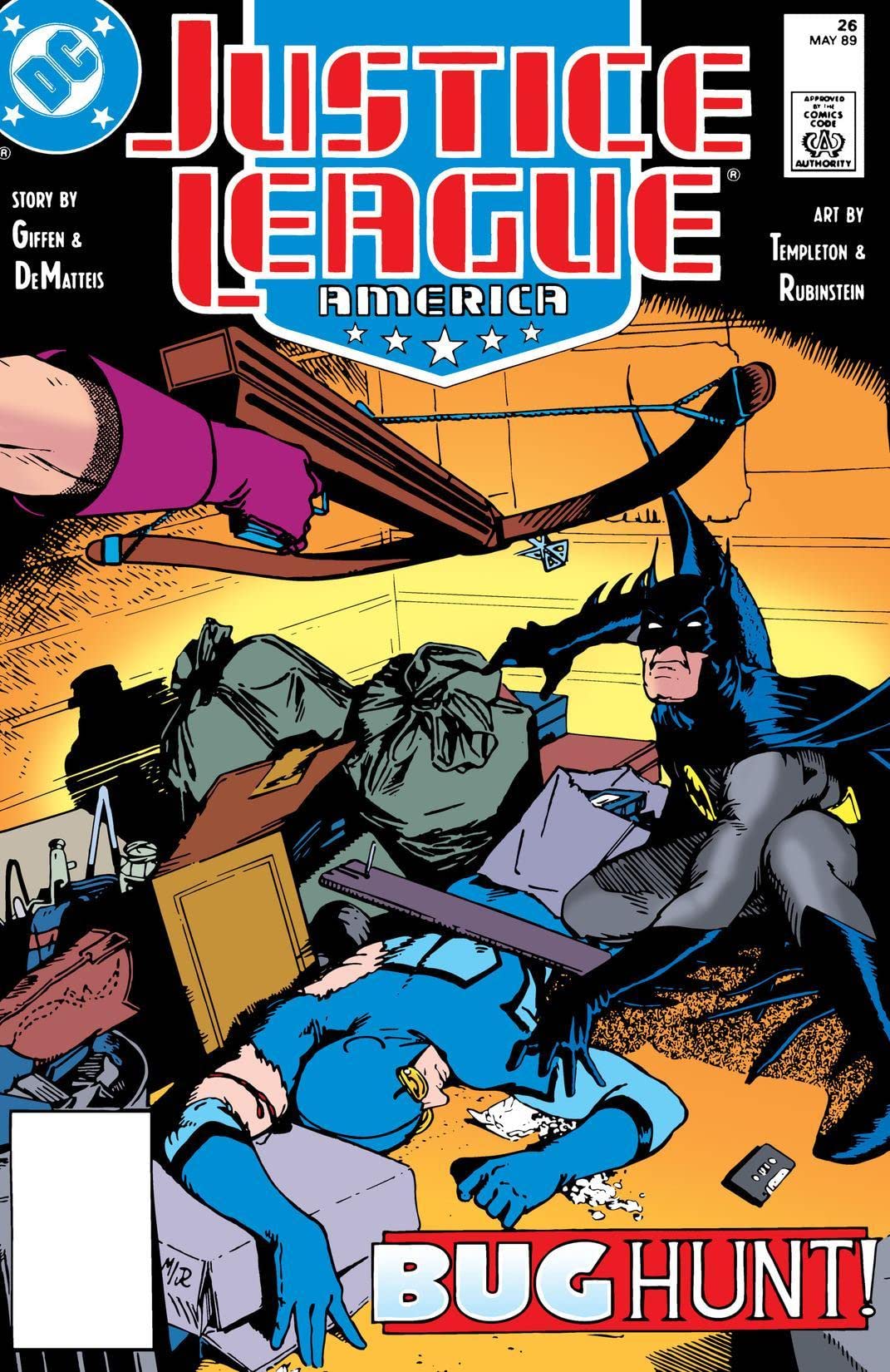 Justice League America #26 cover