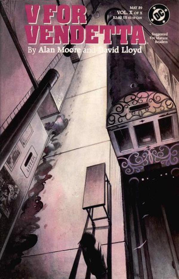 V for Vendetta #10 cover