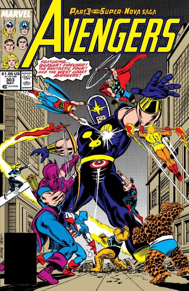 The Avengers #303 cover