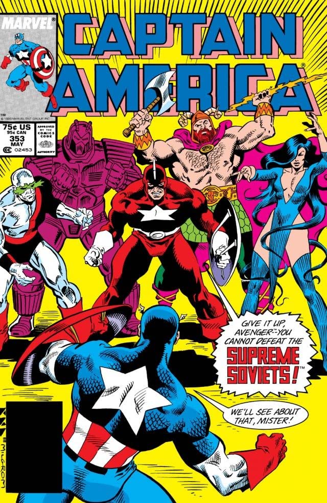 Captain America #353 cover