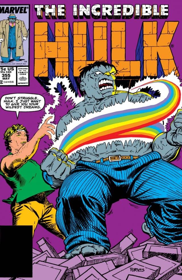 The Incredible Hulk #355 cover