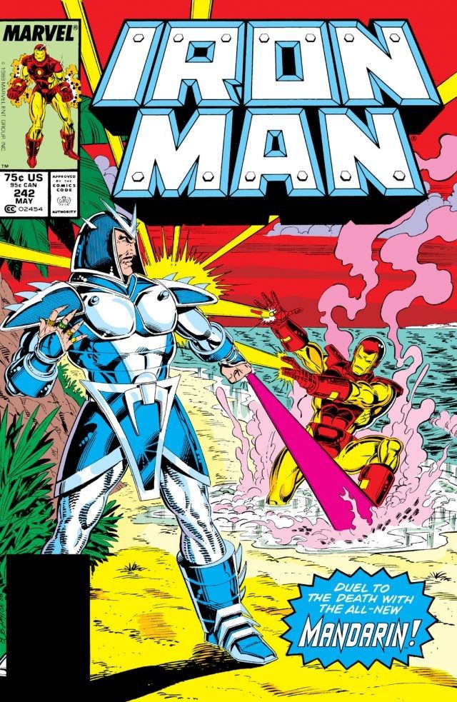 Iron Man #242 cover