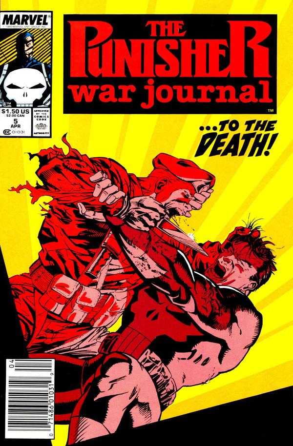 The Punisher War Journal #5 cover