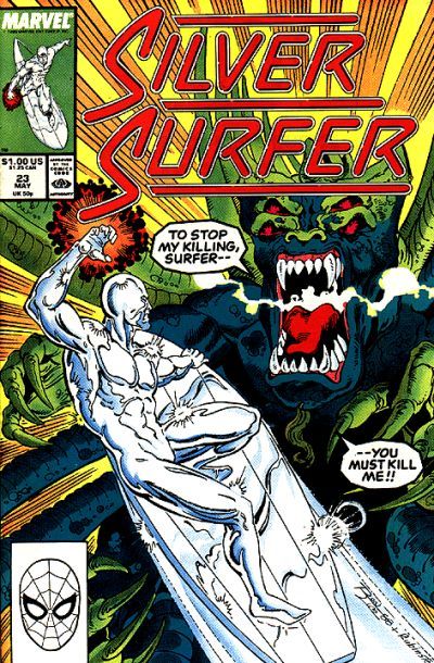 Silver Surfer #23 cover