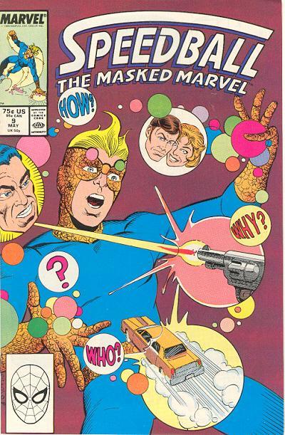 Speedball #9 cover
