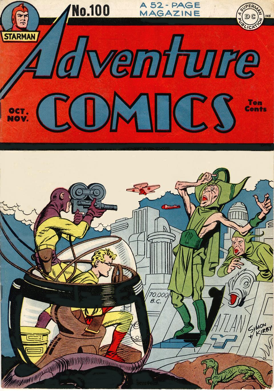 Adventure Comics #100 cover