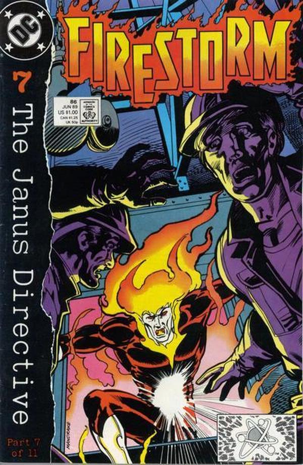 Firestorm the Nuclear Man #86 cover