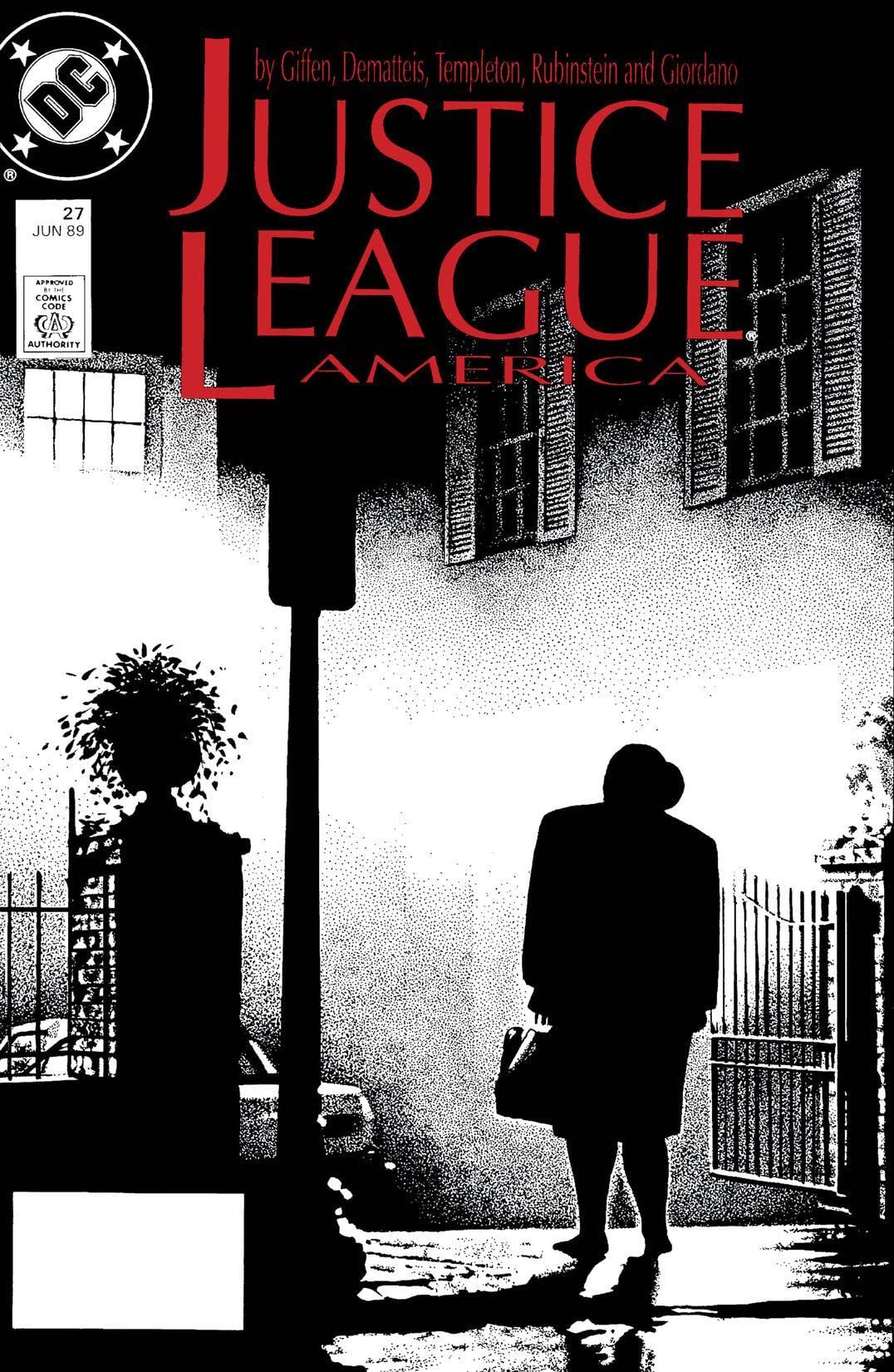 Justice League America #27 cover
