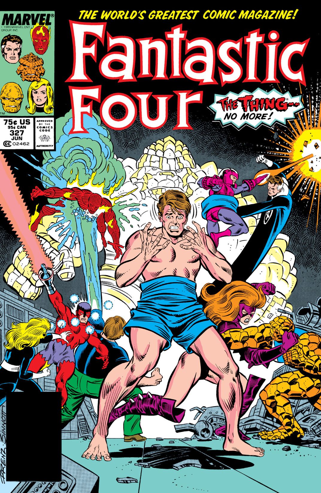 Fantastic Four #327 cover