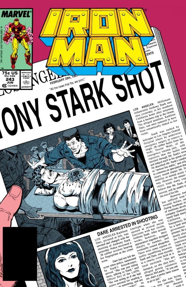 Iron Man #243 cover