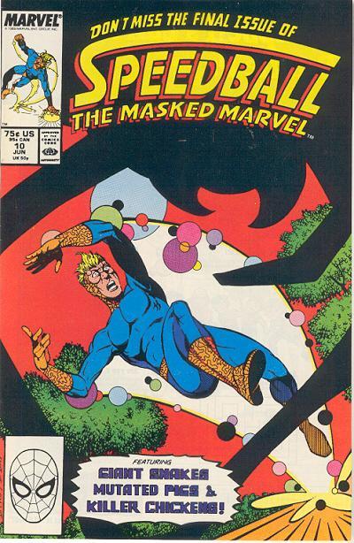 Speedball #10 cover