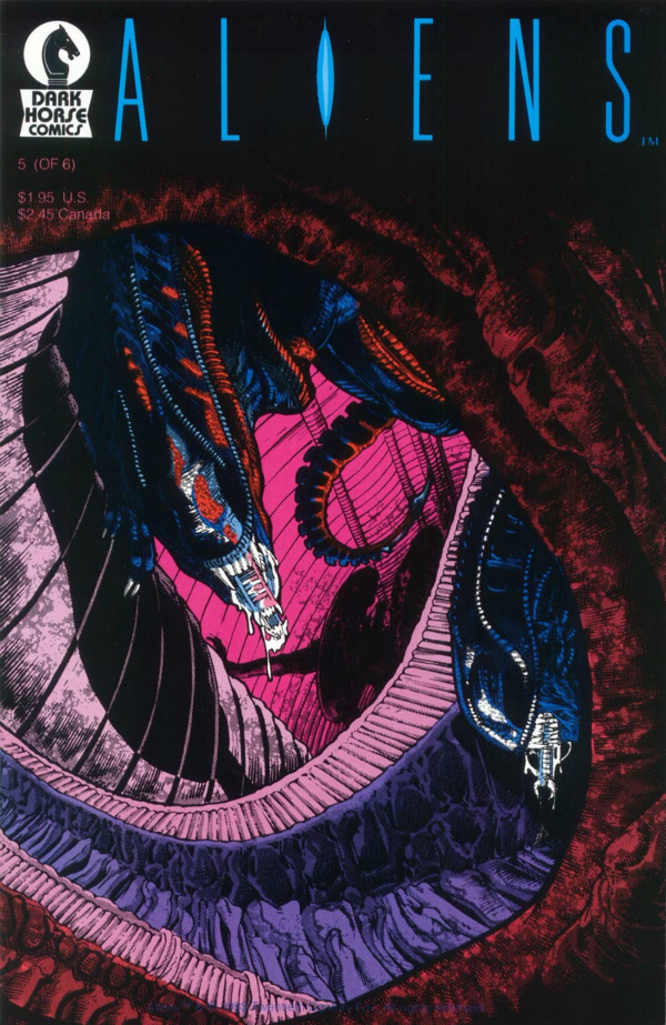 Aliens #5 cover